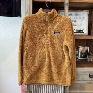 Patagonia women’s Los Gatos 1/4 zip fleece pullover size medium